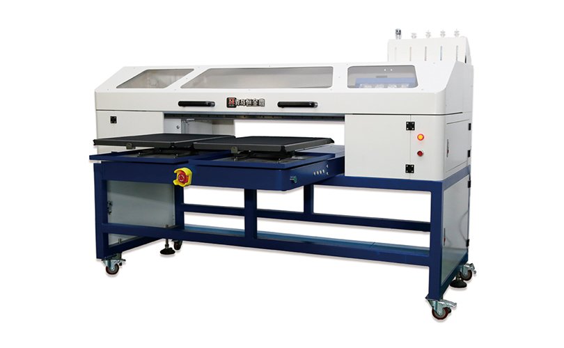 HJD-DP04 เครื่องพิมพ์ DTGลงขาวในตัว(แป้นคู่)