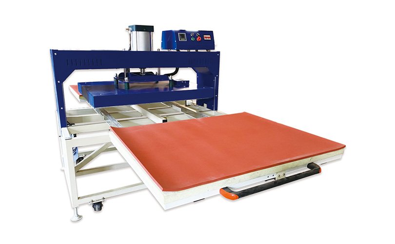 HJD-K7 เครื่องรีดร้อนขนาดใหญ่ แบบสองแป้นกึ่งอัตโนมัติ