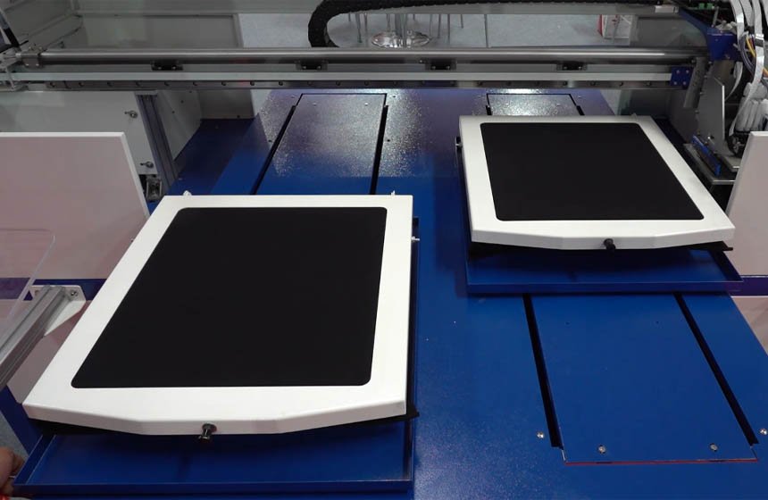 เครื่องพิมพ์ DTGลงขาวในตัว(แป้นคู่)